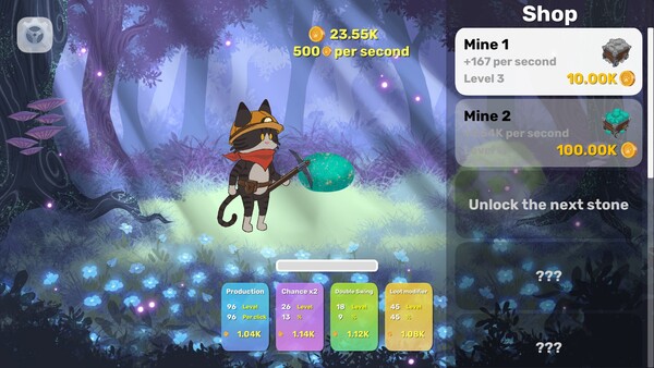 Скриншот 2 из игры MeowMiner