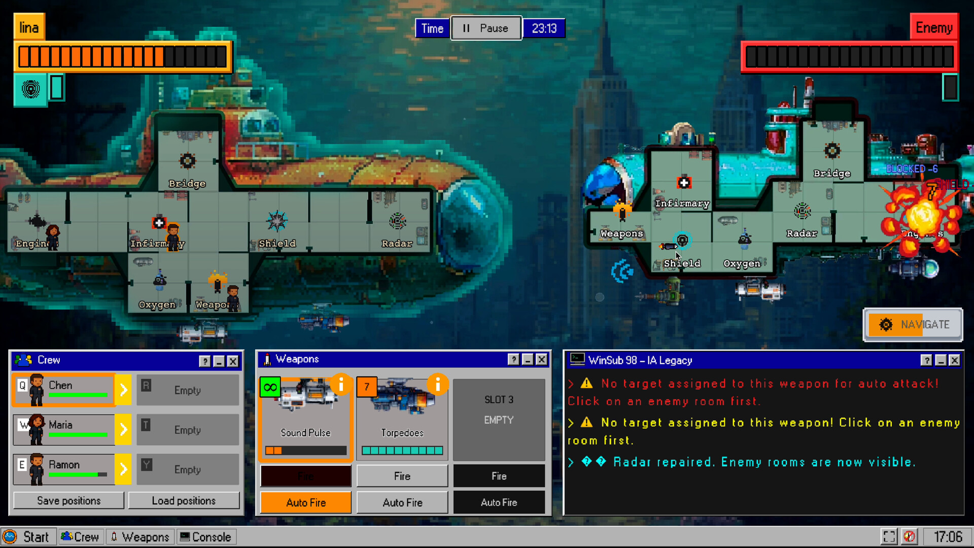 Submarine Homesick Blues screenshot #4