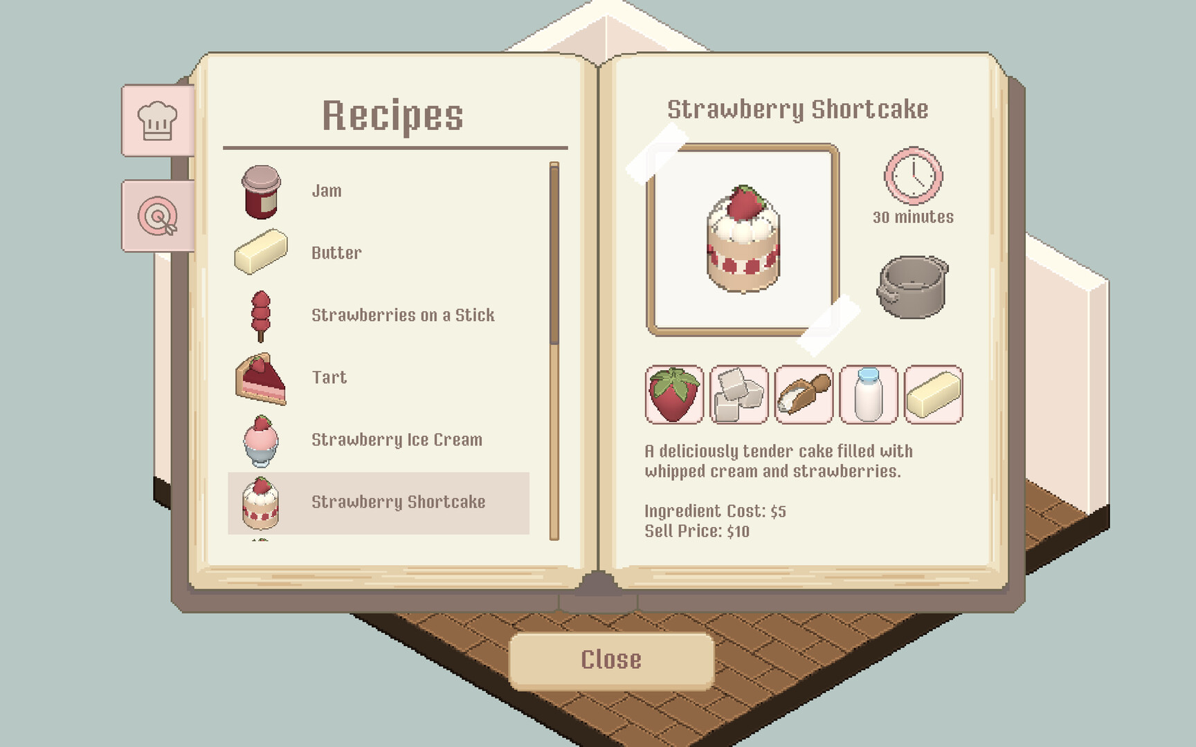 Strawberry Cafe screenshot #3