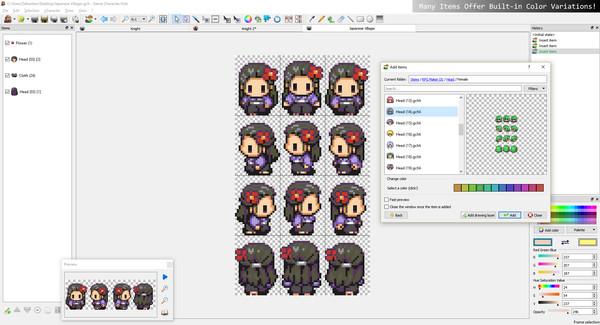 Game Character Hub: DS Generator Parts screenshot 3