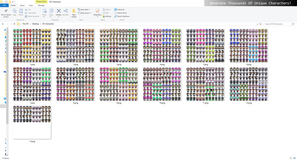 Game Character Hub: DS Generator Parts screenshot 5