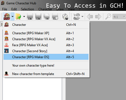 Game Character Hub: DS Generator Parts screenshot 6