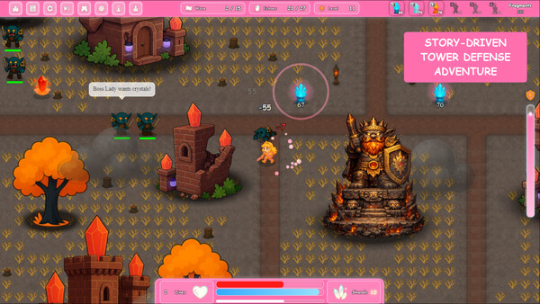 Olivia's World: Crystal Keep game for Linux 1