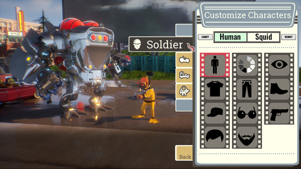 Screenshot z SQUIDS FROM SPACE Screenshot z SQUIDS FROM SPACE