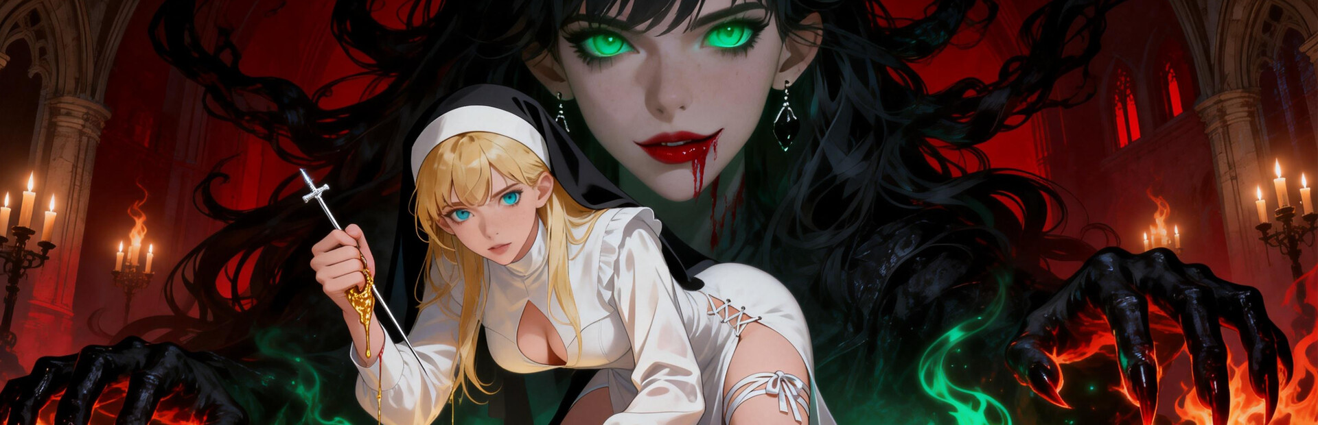 Nun and Vampire