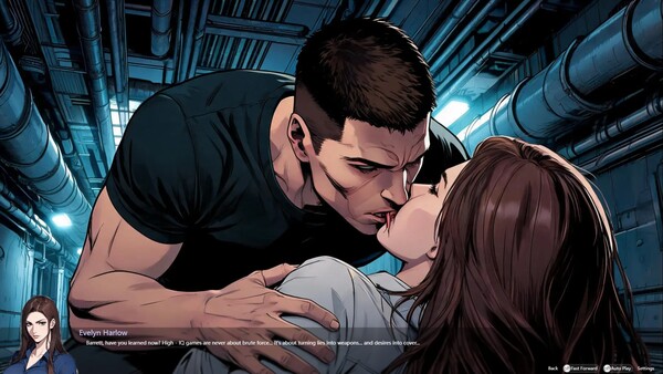 Скриншот 3 из игры Iron Coffin Ice Queen: Her Gaze Awakens My Beast