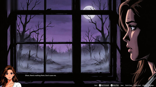 Screenshot of Spreading eerie curses gameplay showing in-action mechanics
