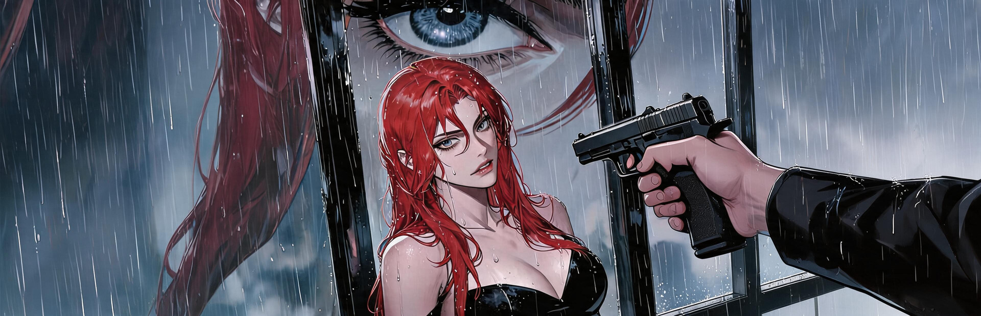  Soaked Dress Woman: Gunpoint Forced Service to Mafia Heir