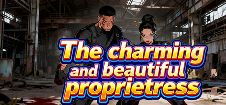 The charming and beautiful proprietress