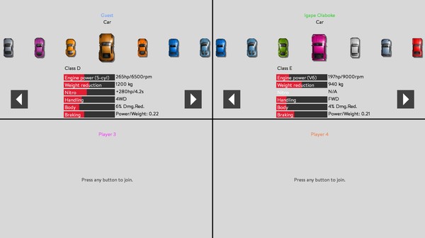 Screenshot z Roadclub: League Racing