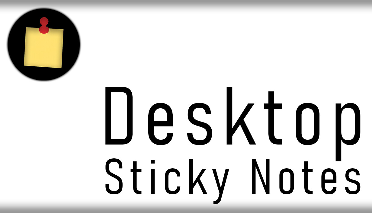 Desktop Sticky Notes cover art