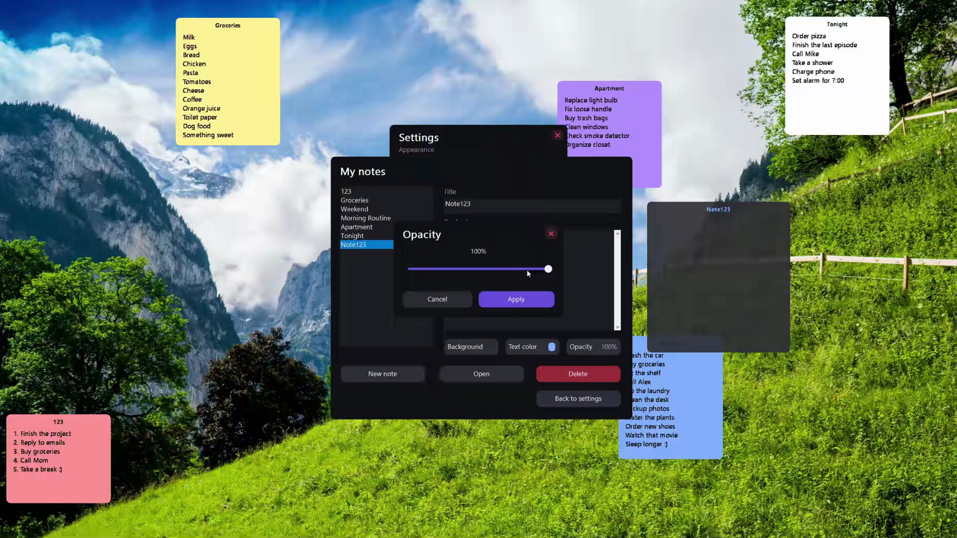 Desktop Sticky Notes screenshot 6