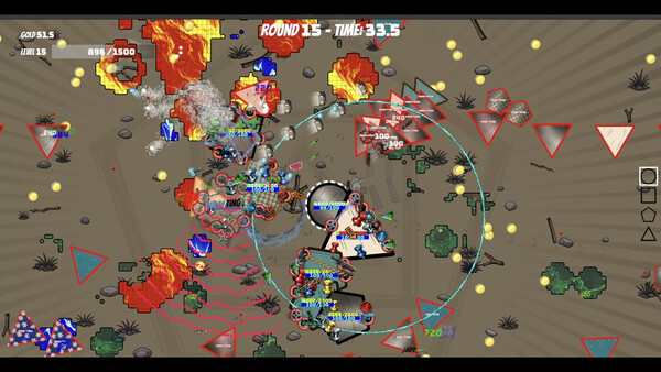 Screenshot 2 of Polygon War - additional gameplay view