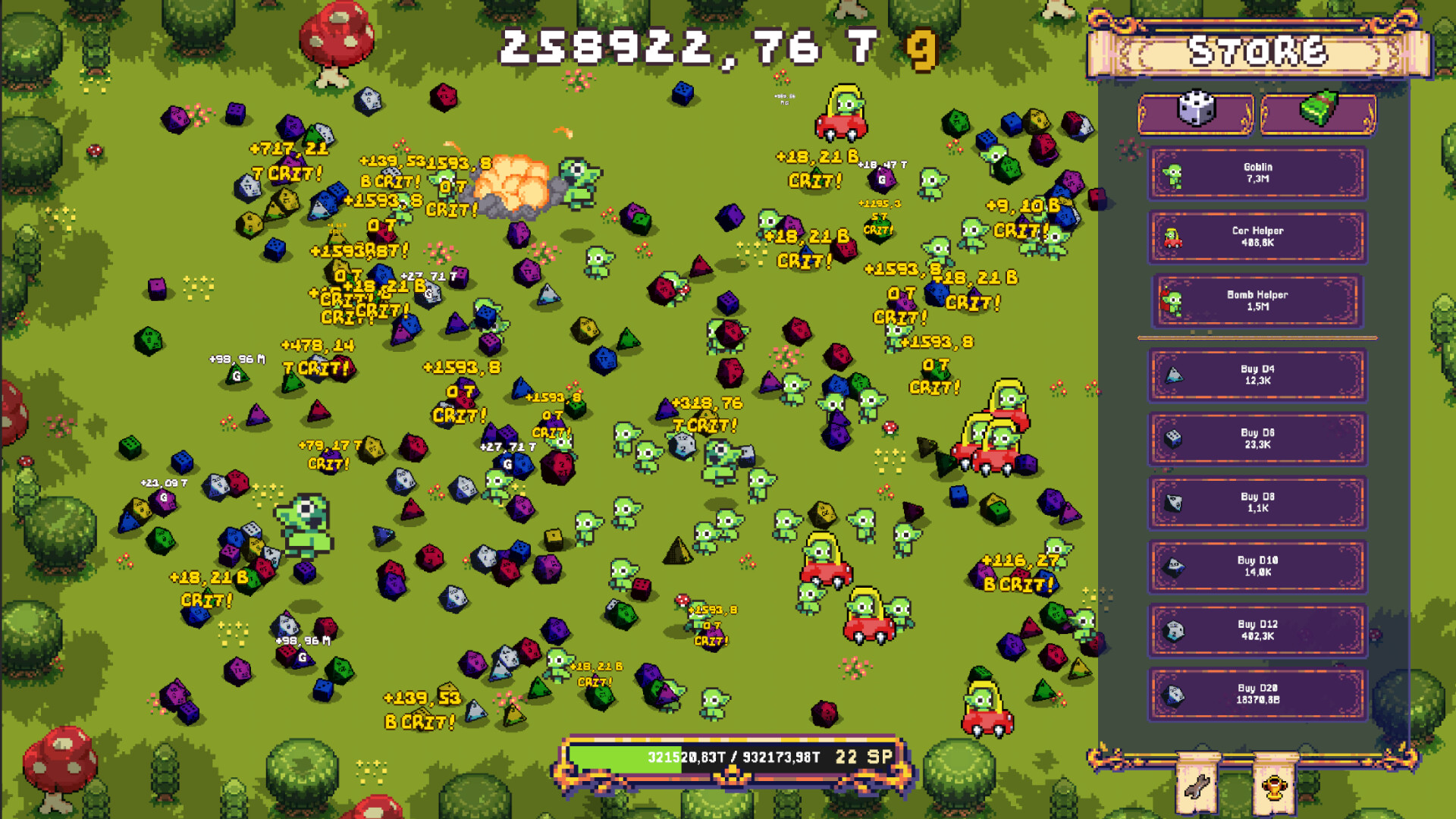 Dice Goblins Clicker screenshot screenshot 1