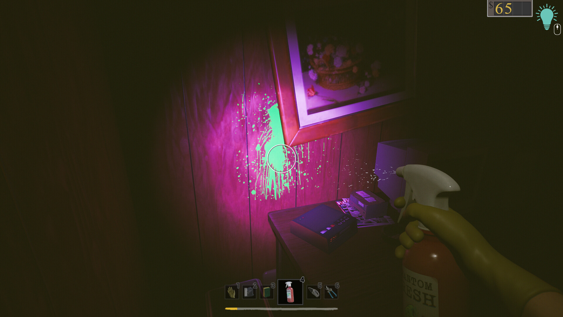 Anomalous Cleaning Detail
