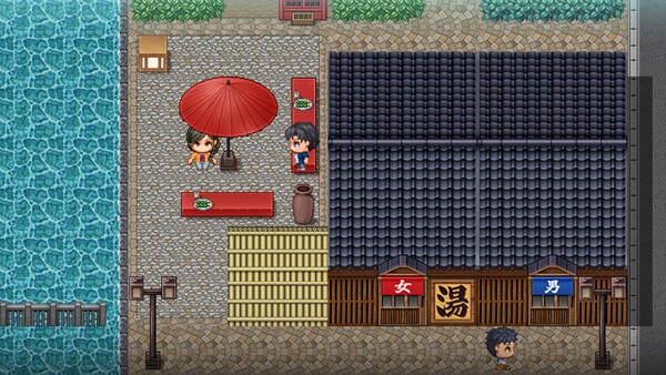 RPG Maker MZ - SERIALGAMES Japan travel spots ONSENTown SET