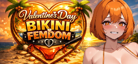 Valentine's Day Bikini Femdom header banner