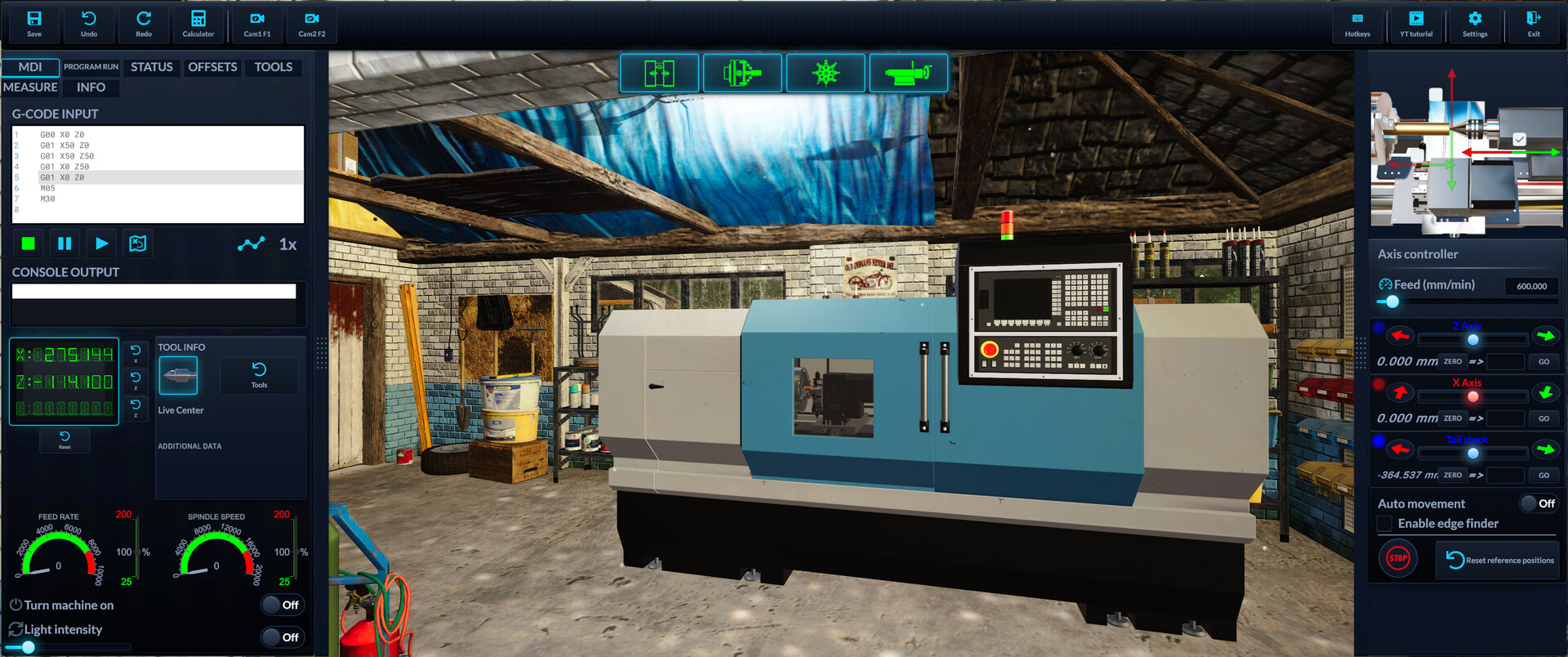 CNC Lathe Machine Featured Screenshot #1