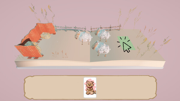 Screenshot of  Once Upon a Page gameplay showing in-action mechanics