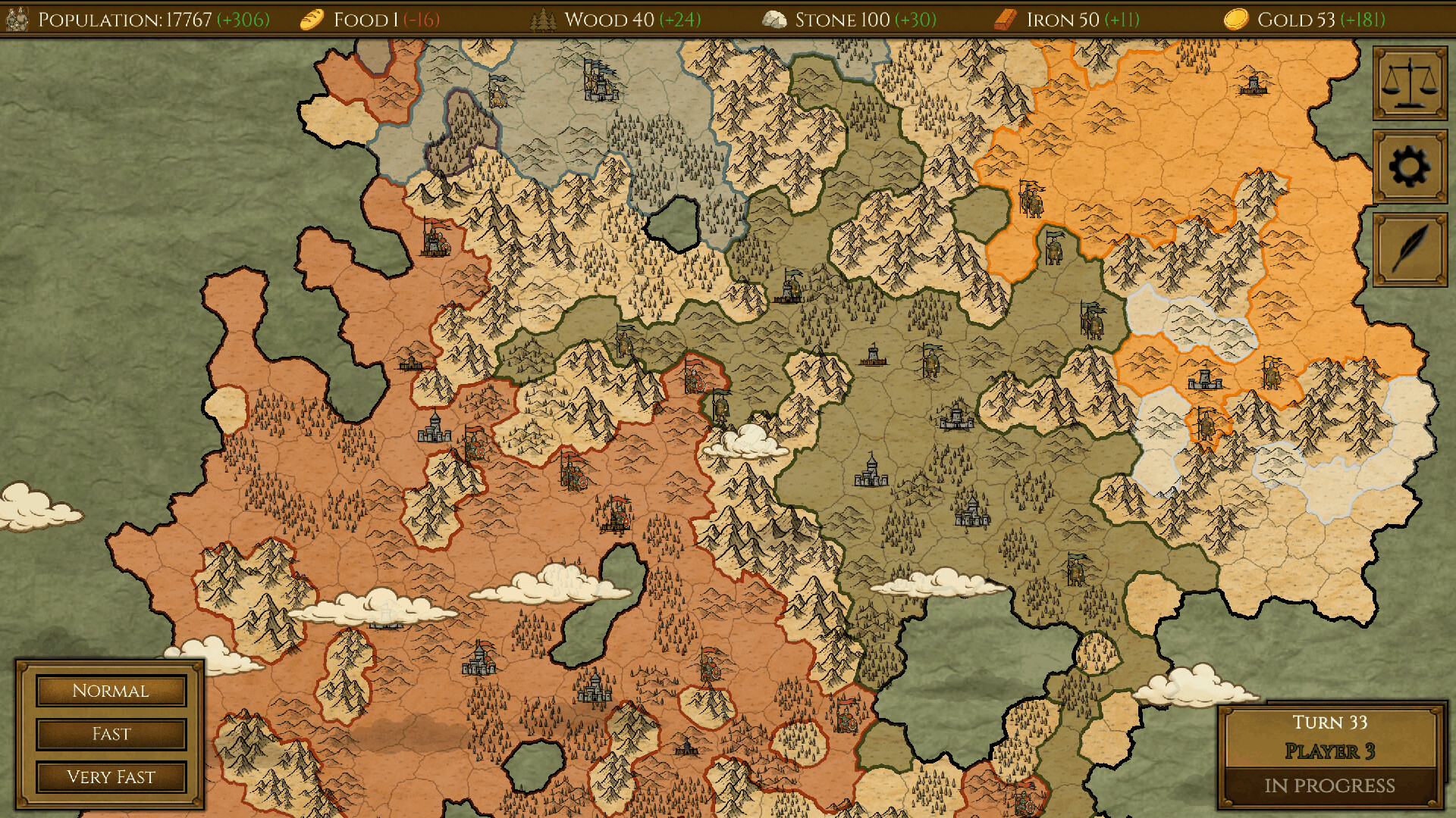 Horn of the Warlord gameplay screenshot 1
