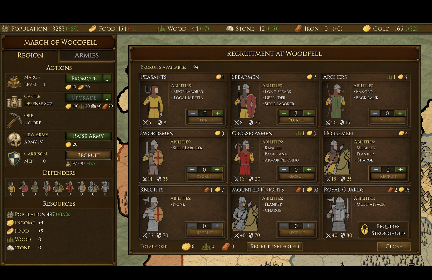 Horn of the Warlord gameplay screenshot 2