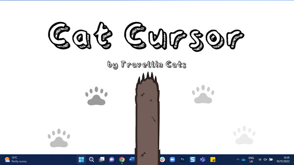 Cat Cursor by Travellin Catsfor windows and Linux 1