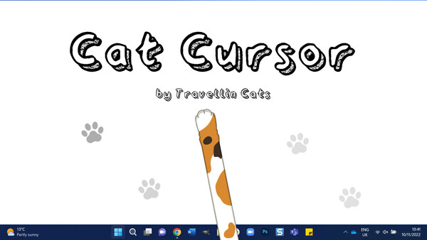 Cat Cursor by Travellin Cats screenshot 1