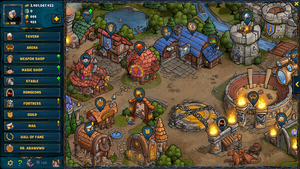 Shakes and Fidget screenshot