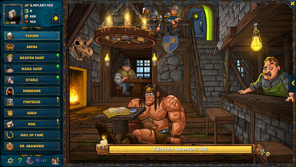 Shakes and Fidget screenshot