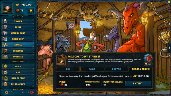 Shakes and Fidget screenshot 2