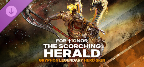 The Scorching Herald – Gryphon Legendary Hero Skin – FOR HONOR Banner