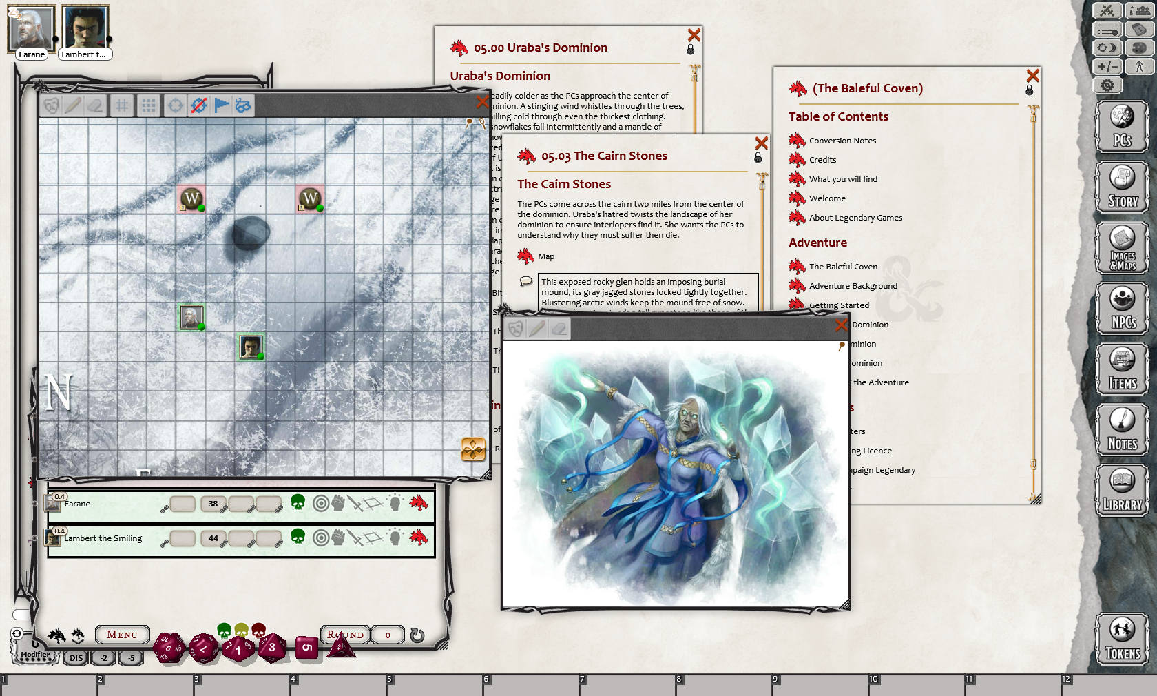 Fantasy Grounds - 5E: The Baleful Coven Featured Screenshot #1