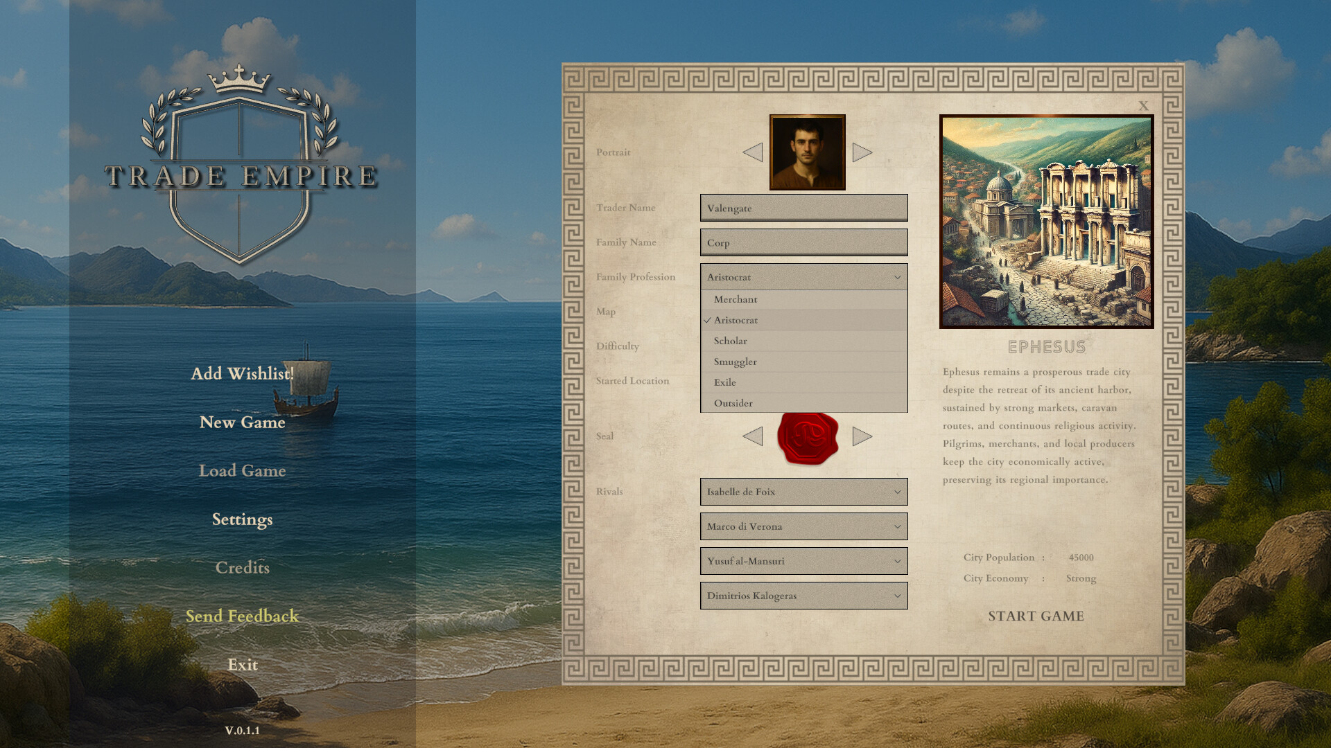 Trade Empire Demo screenshot 1