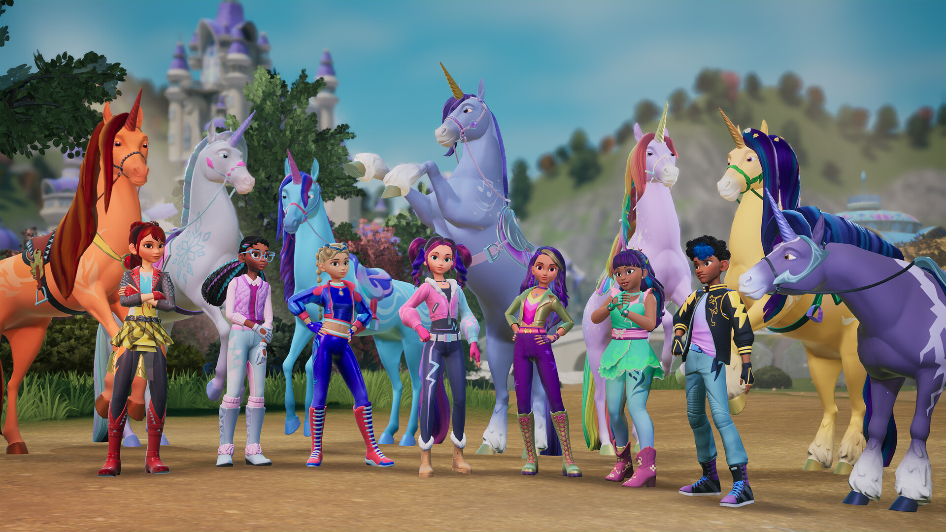 Unicorn Academy: Island of Magicのスクリーンショット 1