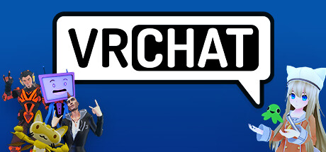 Steam header art for VRChat