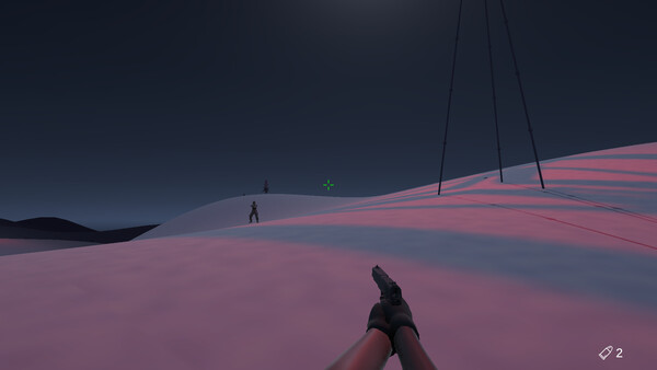 Screenshot of Endless Dark gameplay showing in-action mechanics