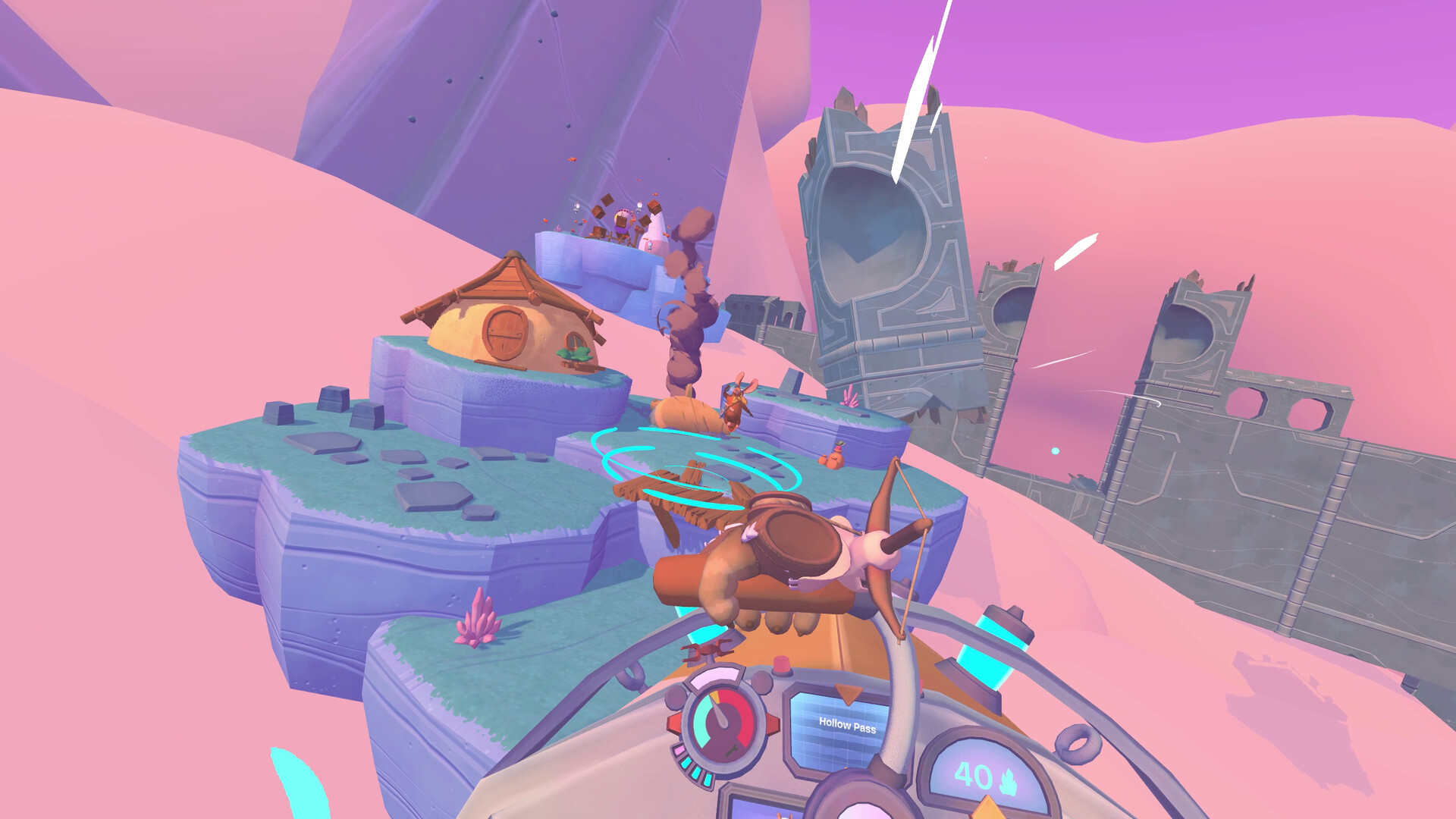 Compass VR - personajes de las colonias celestes