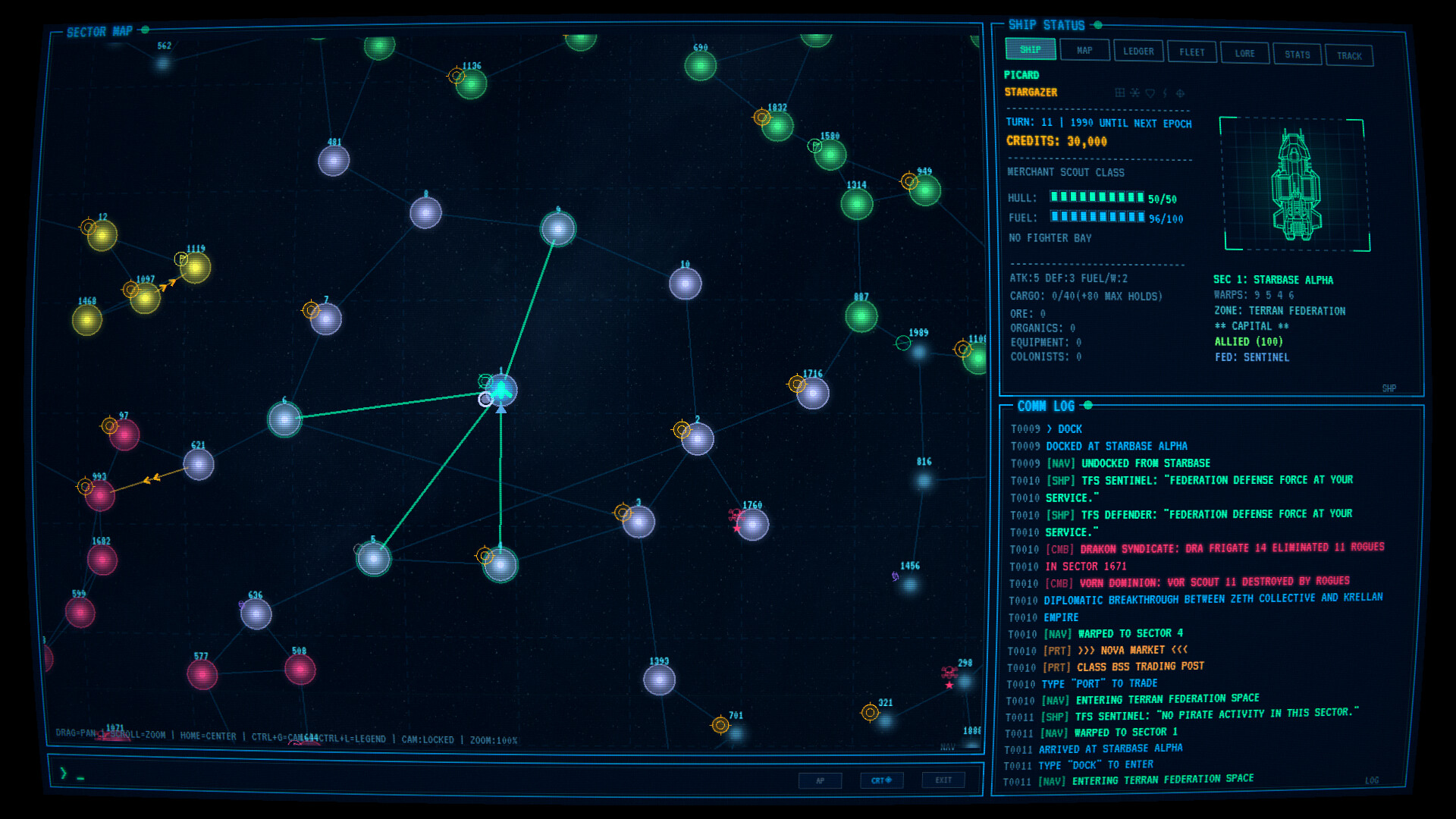 Warp to Sector One – Screenshot 13