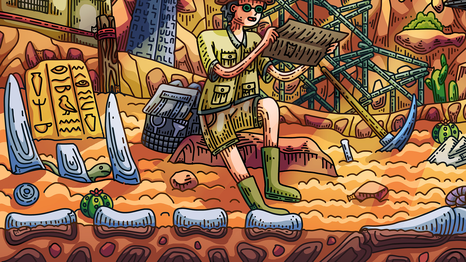 100 Archeology Cats screenshot #4