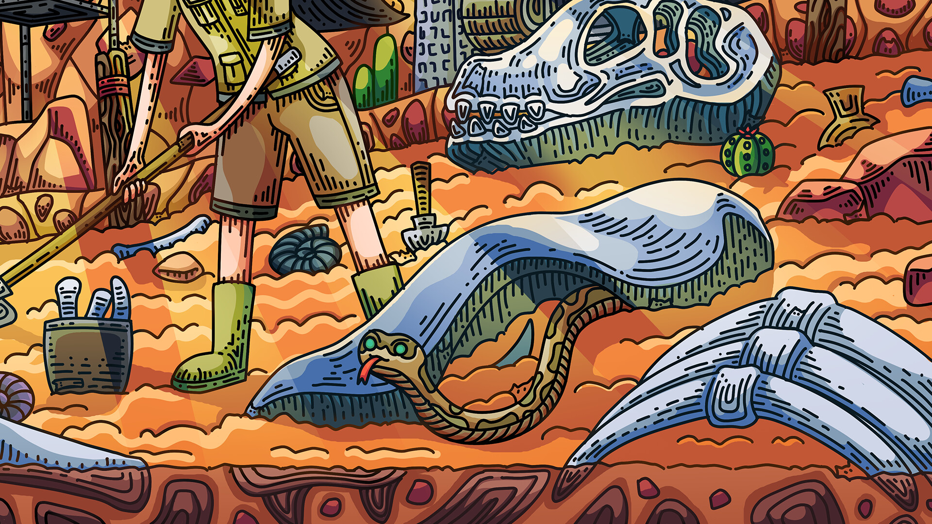 100 Archeology Cats screenshot #5