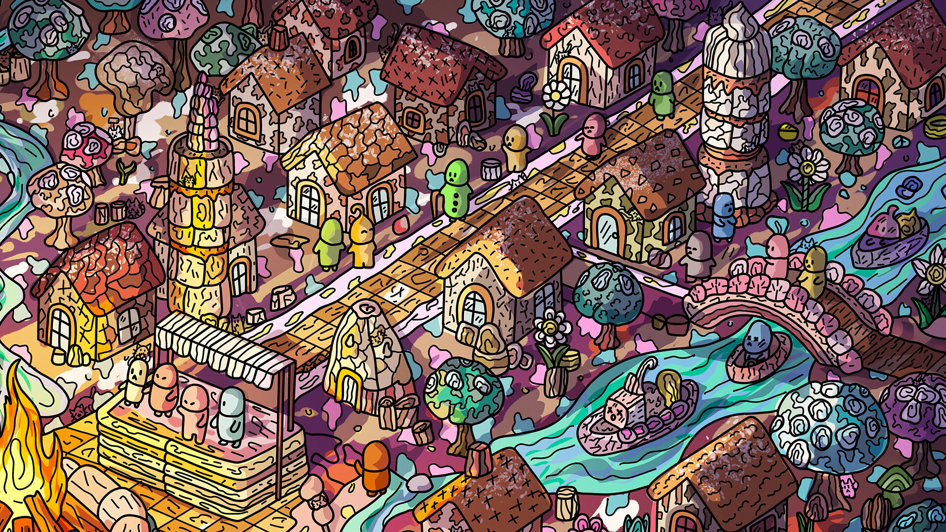 100 Marshmallow Cats screenshot #4