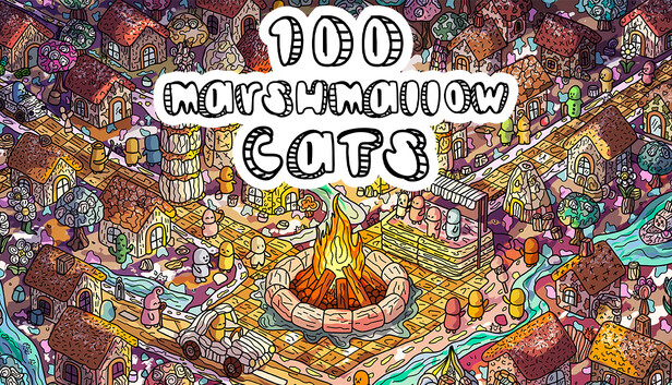 100 Marshmallow Cats