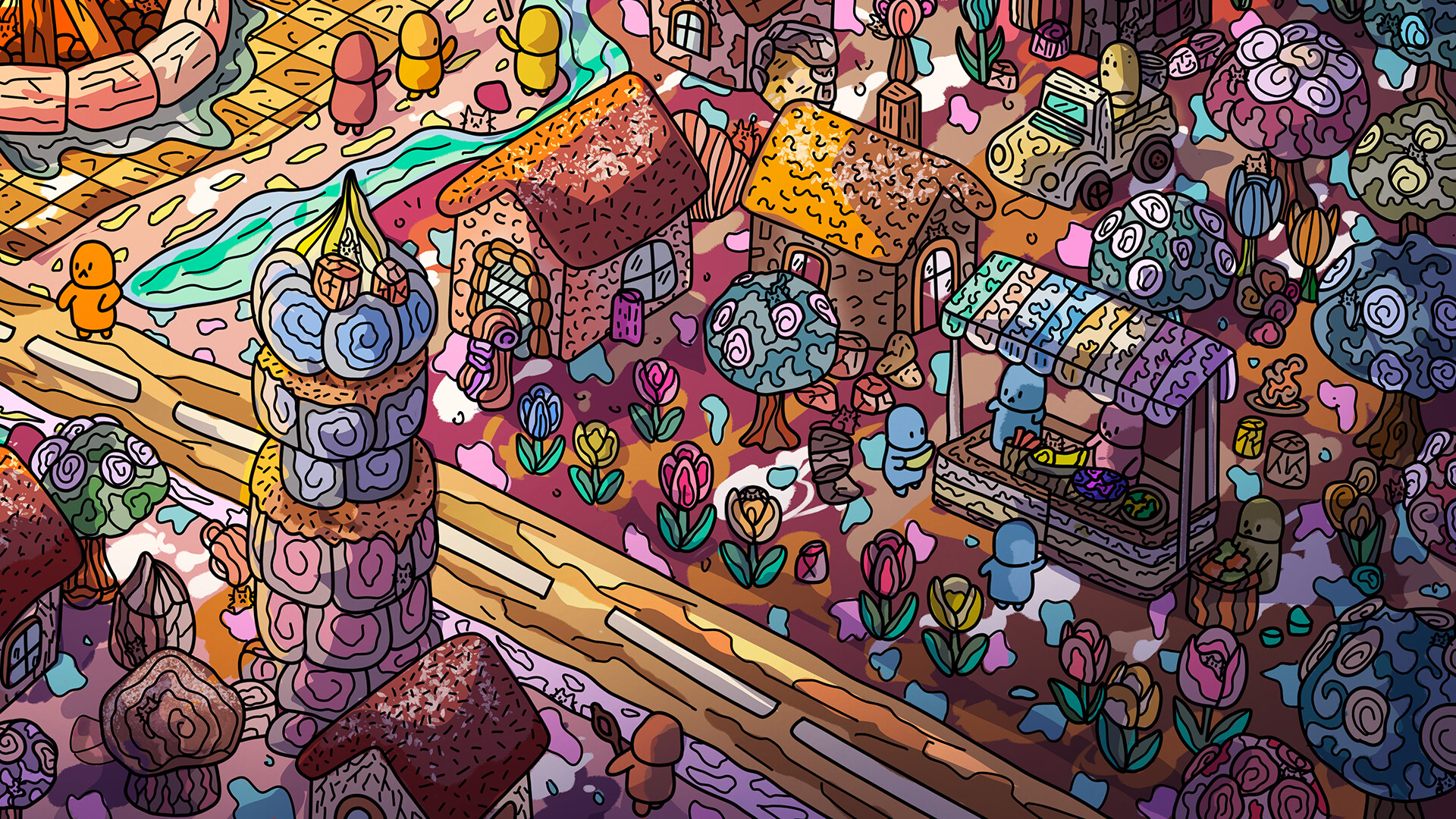 100 Marshmallow Cats screenshot #5