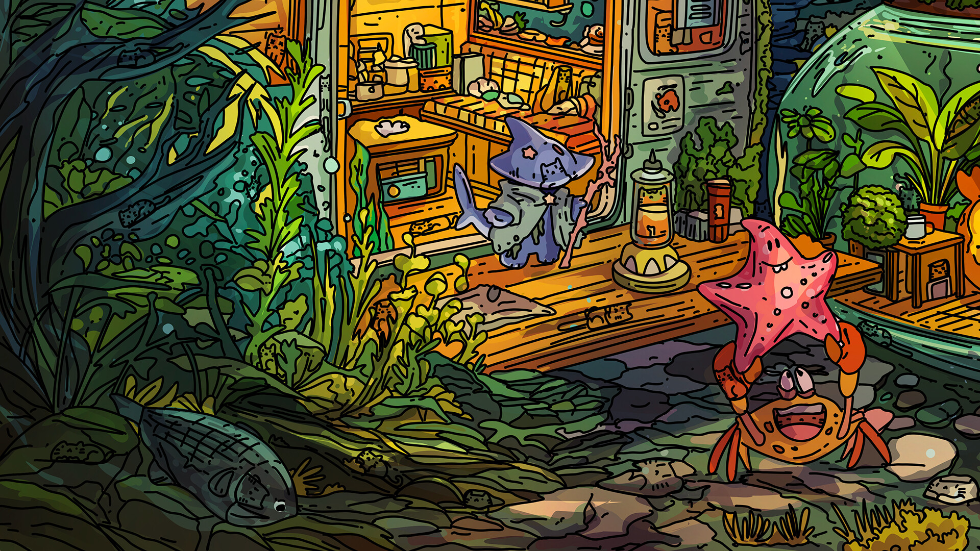 100 Undersea Cats screenshot #2