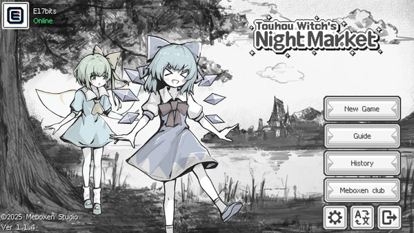 Touhou Witch's Night Market - Cirno's Snow Adventure