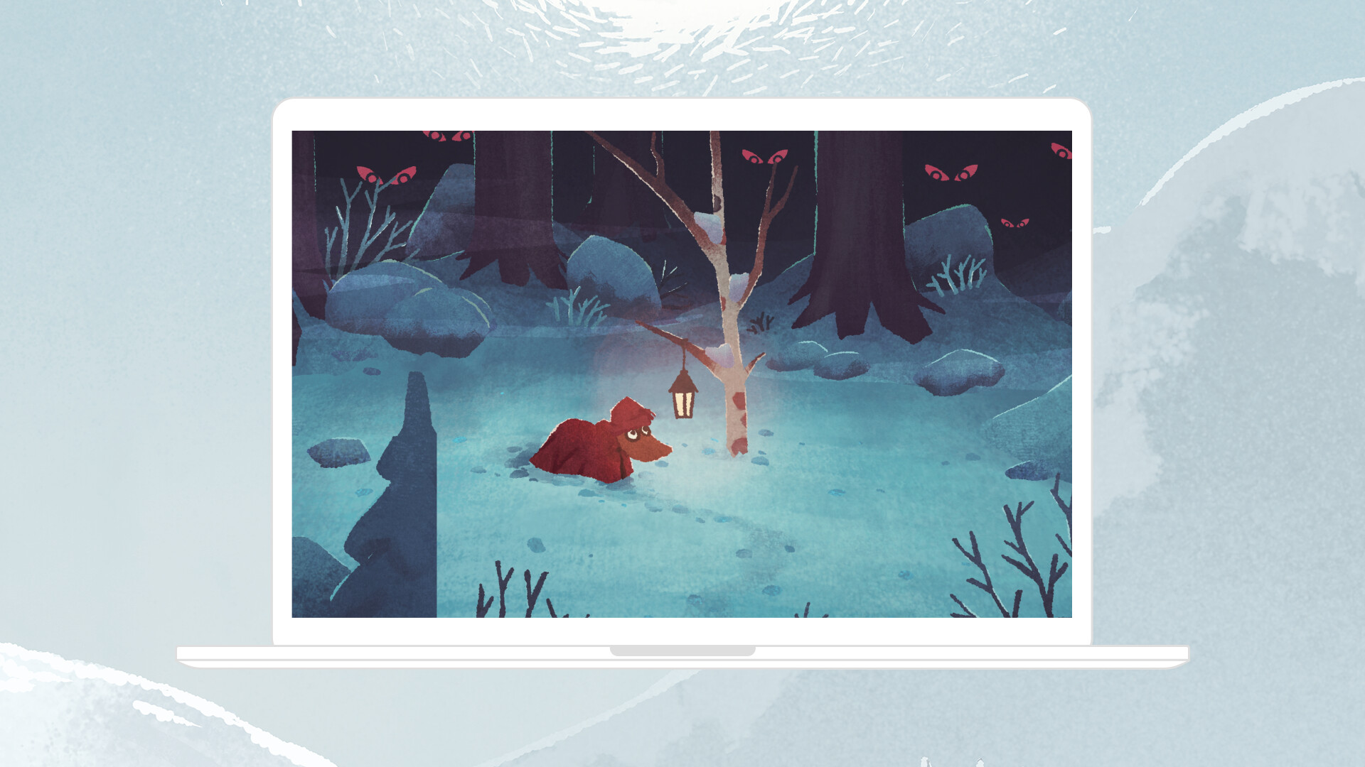 Moomintroll: Winter's Warmth - Screensaver for PC & Mac