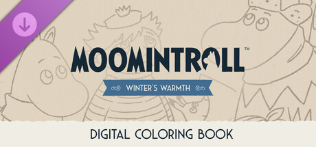 Moomintroll: Winter's Warmth - Digital coloring book