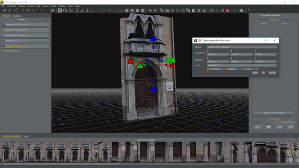 3DF Zephyr Lite Steam Edition.