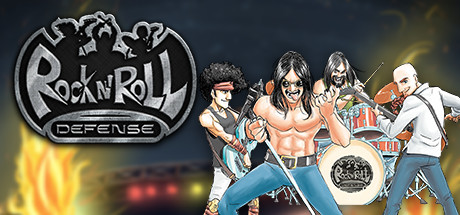 Steam header art for Rock 'N' Roll Defense