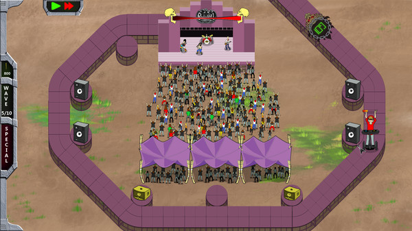 Rock 'N' Roll Defense screenshot 6